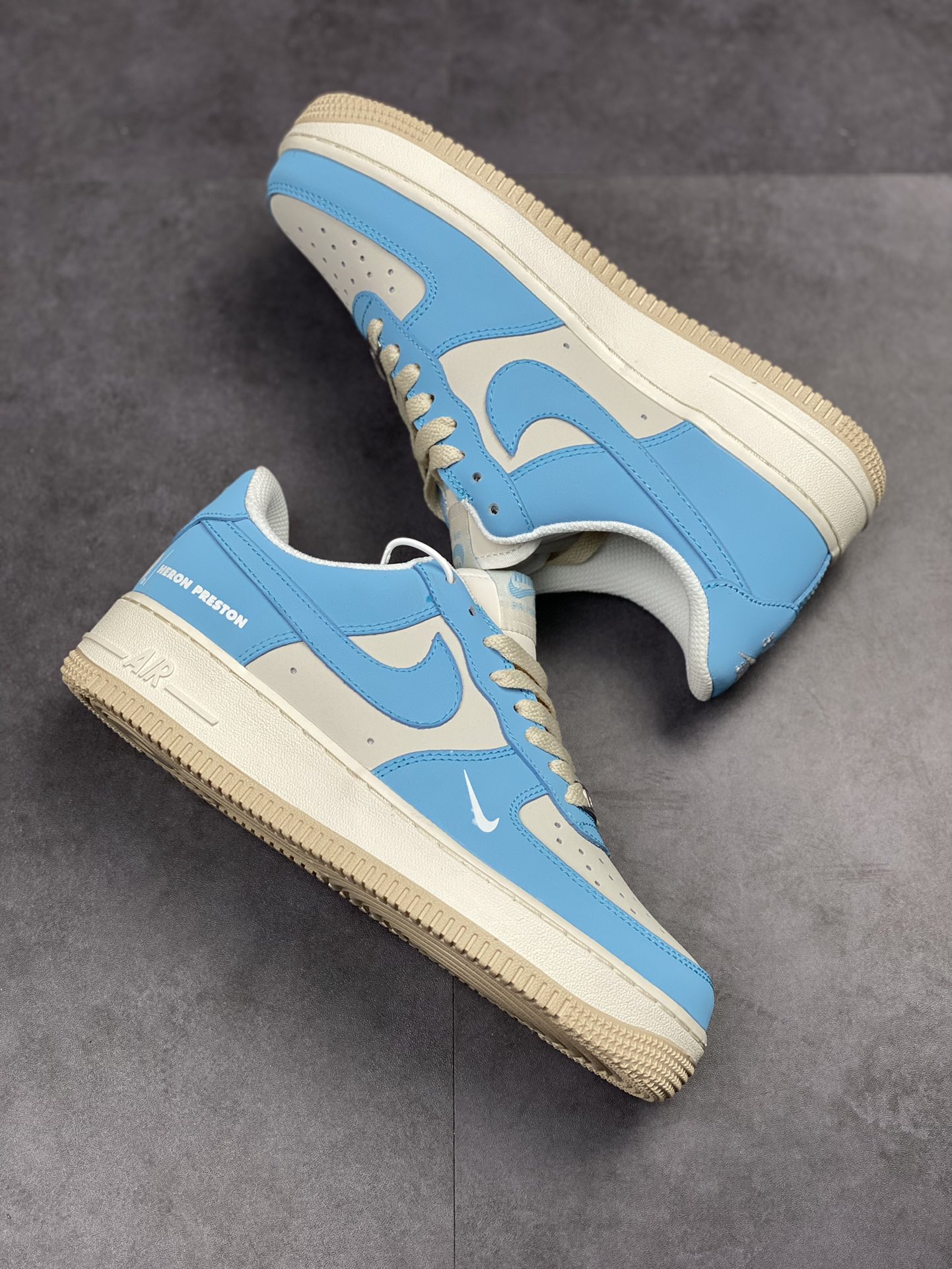 210 Nike Air Force 1 Low 07 灰蓝猿人头 315115-007