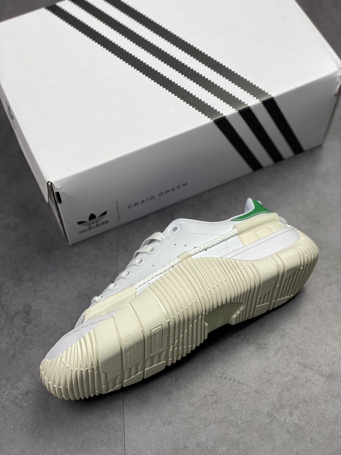 CG joint Craig Green x white and green adidas CG SCUBA STAN new joint shoes GW4644