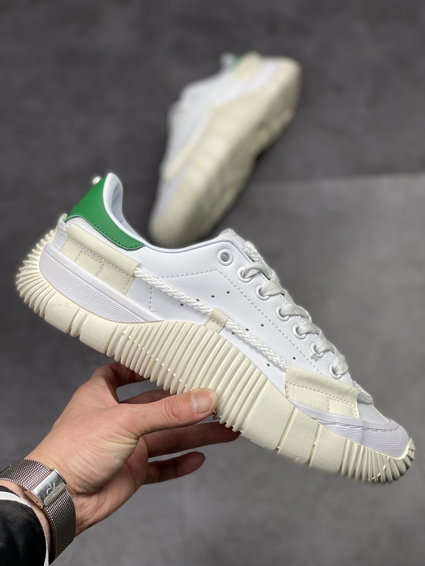 CG joint Craig Green x white and green adidas CG SCUBA STAN new joint shoes GW4644