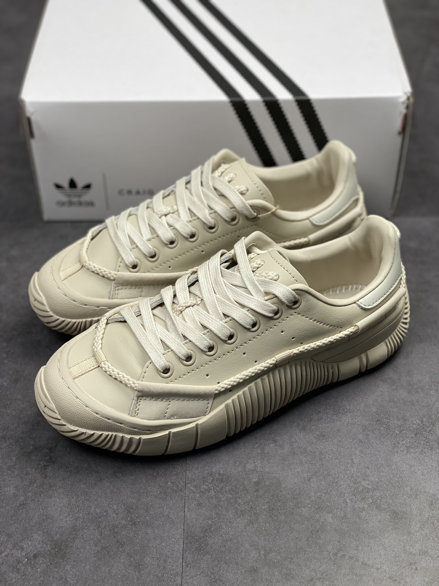 CG joint Craig Green x beige adidas CG SCUBA STAN new joint shoe model GW6759