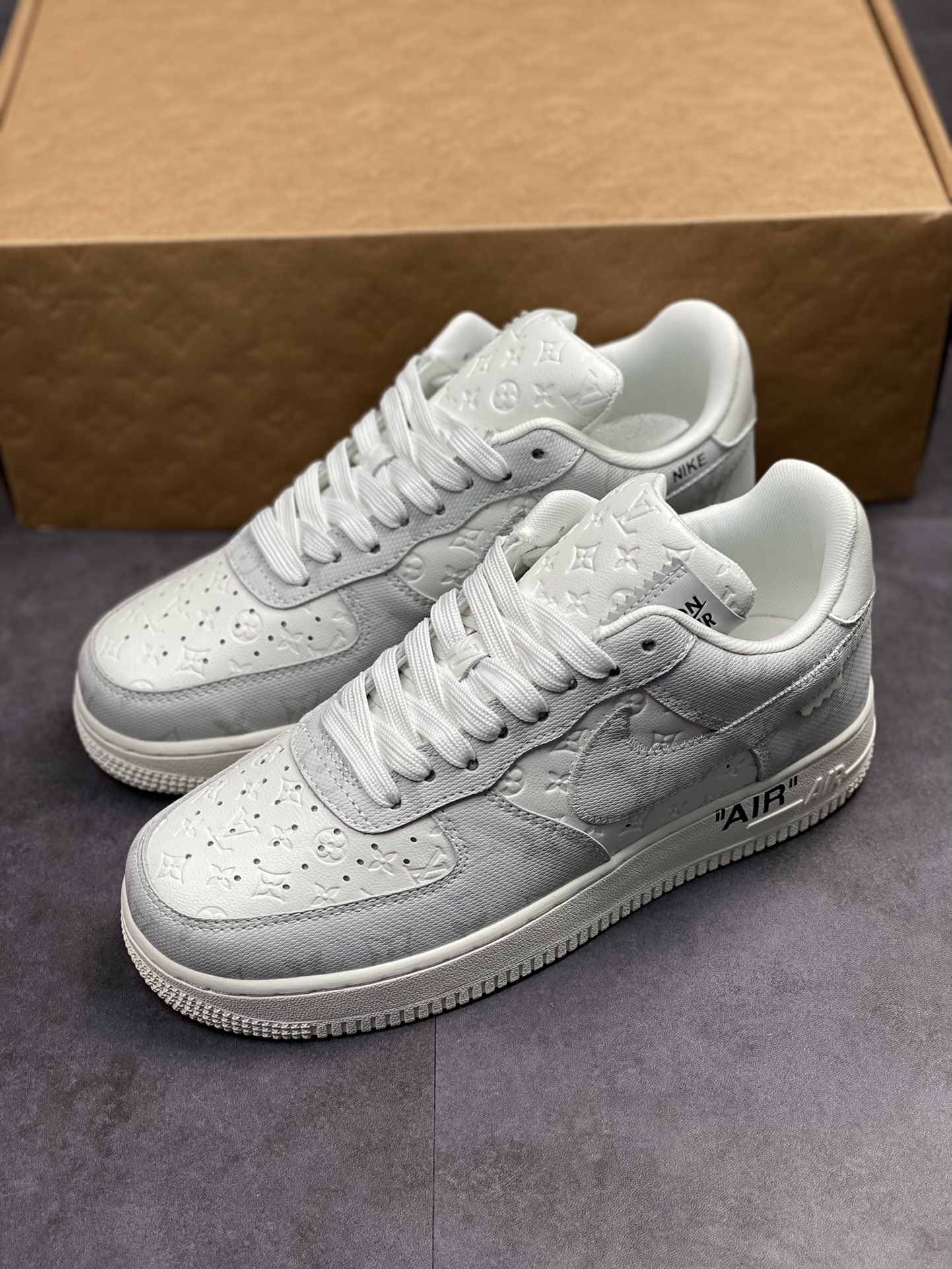 Louis Vuitton x Nike Air Force joint Air Force 1 low-top casual sports sneakers
