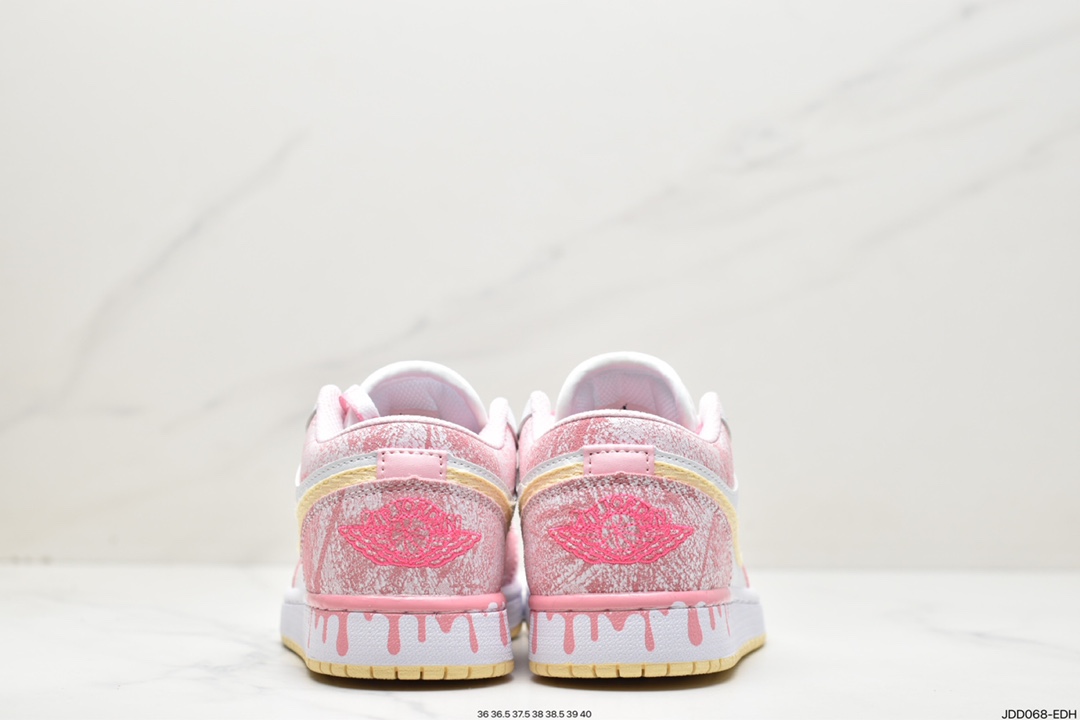 耐克Nike Air Jordan Retro 1 Low SE”Multi Pastel”AJ1篮球鞋“彩色拼接马卡龙” DJ5196-615