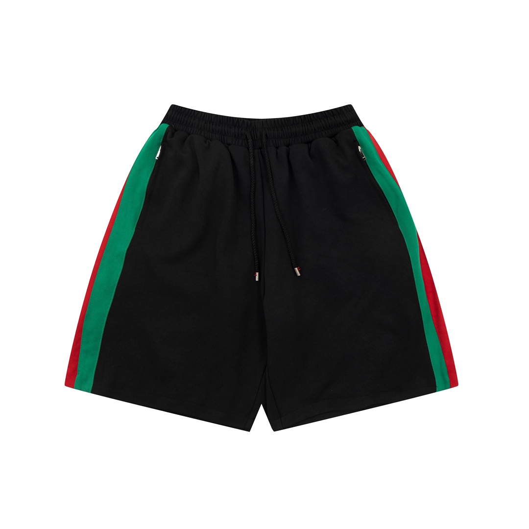 Short de rayas de tres colores con estampado en relieve 23ss, comprado originalmente por 8,500. Tela de poliéster, raya…