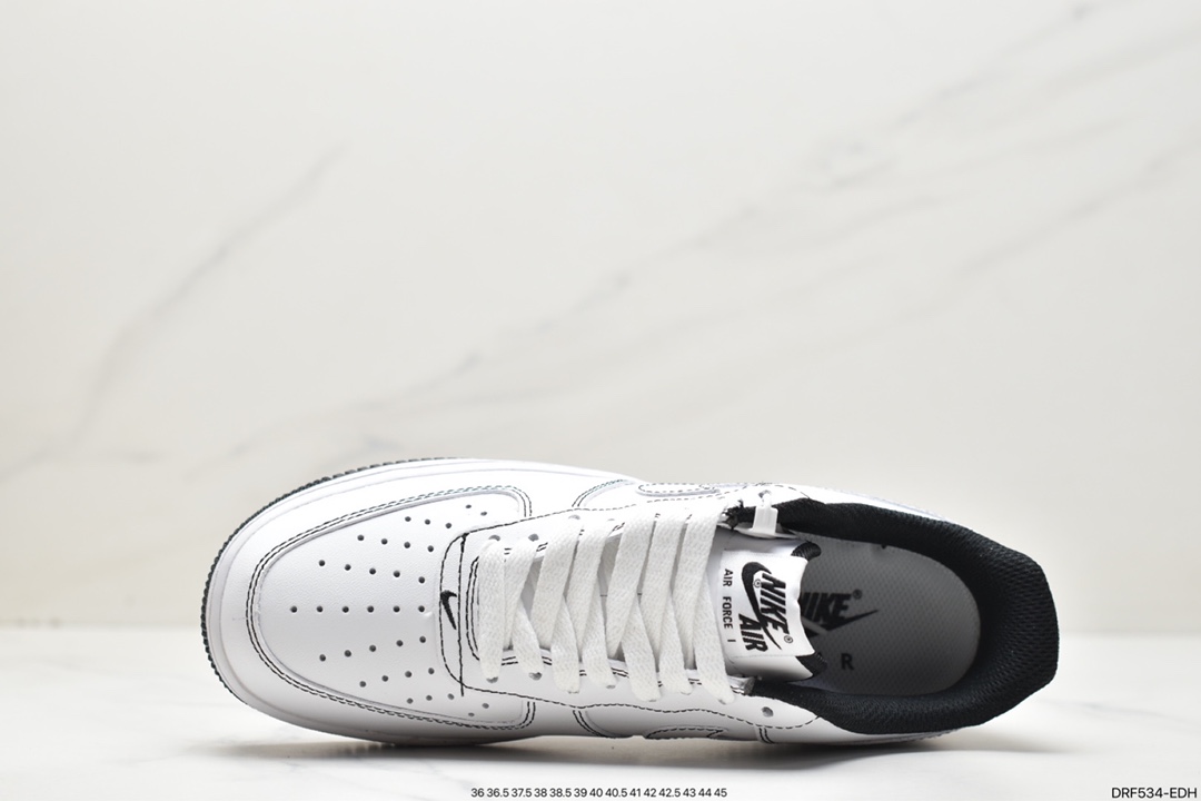 耐克Nike Air Force 1’07”Laser Orange”空军一号CV1724-101