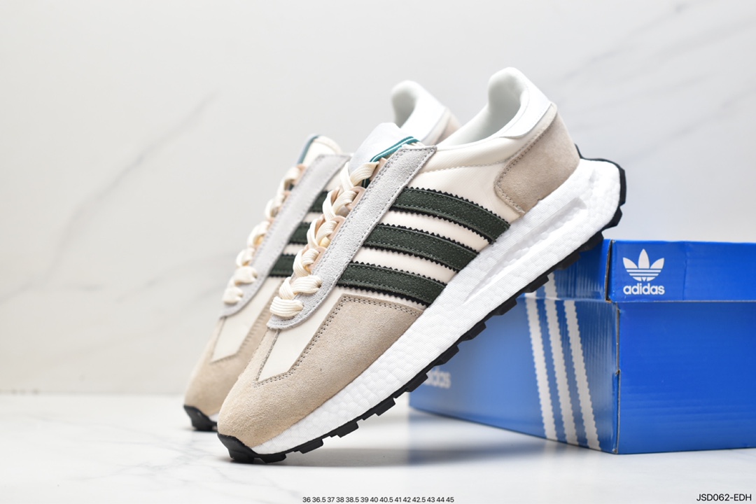 adidas Racing E5 Boost Prototype Speed ??Light Retro Series HQ8530