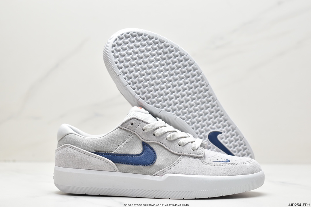Nike SB Forcce 58 灰蓝复古休闲男女板鞋 CZ2959-007