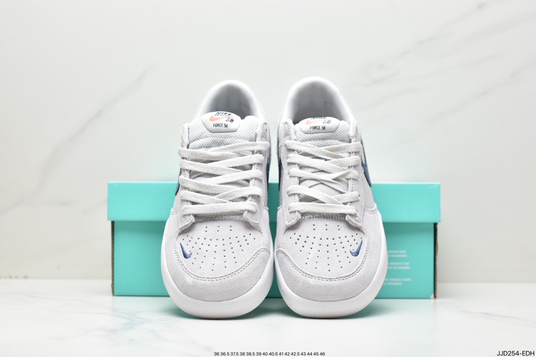 Nike SB Forcce 58 灰蓝复古休闲男女板鞋 CZ2959-007