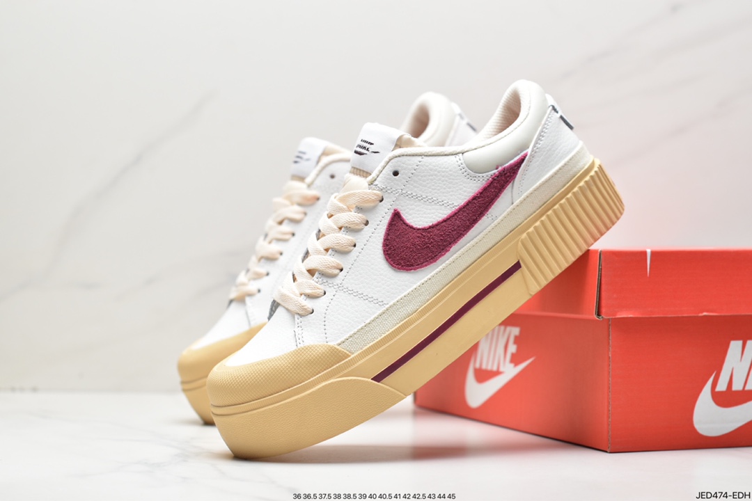 150 Nike Court Legacy 百搭单品 耐克Nike Court Legacy学院产物板鞋 DZ4766-133