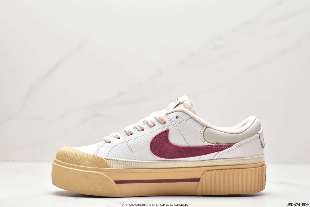 150 Nike Court Legacy 百搭单品 耐克Nike Court Legacy学院产物板鞋 DZ4766-133