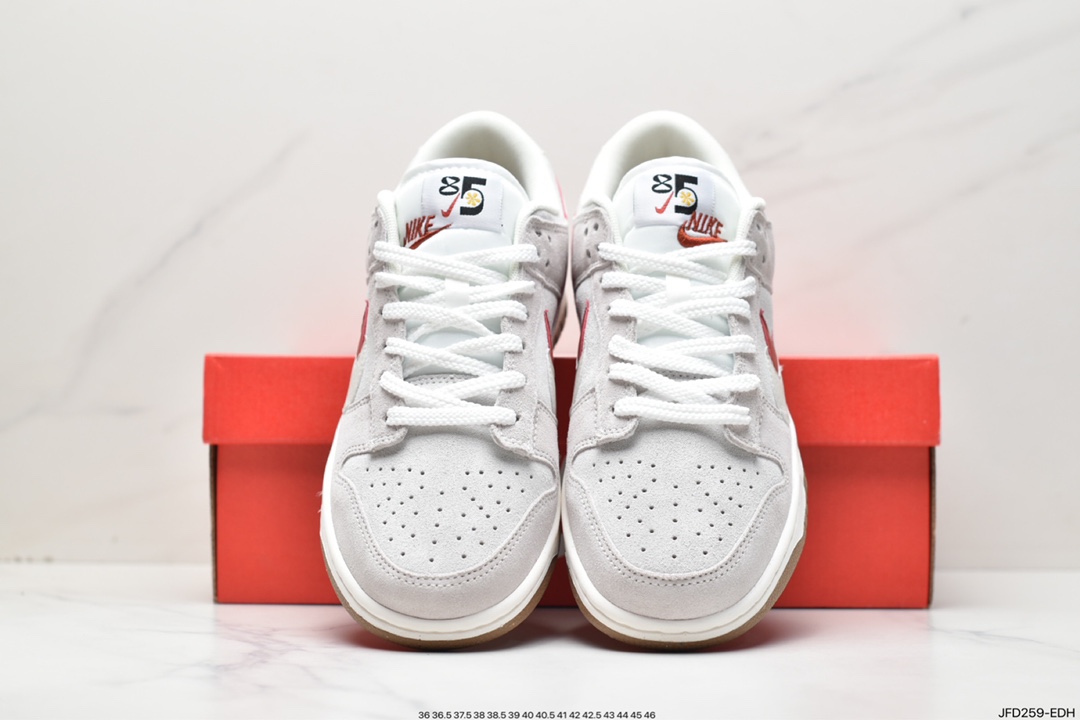 Nike Dunk Low gray and white double swoosh Nike launches special edition Dunk Low project DO9457-100