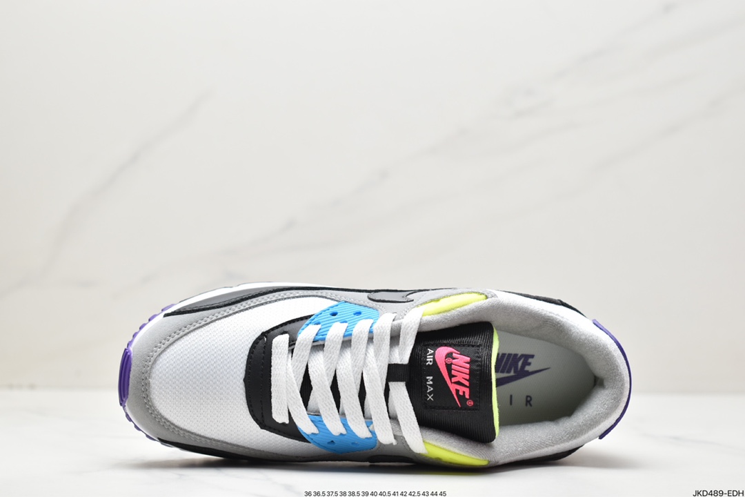 耐克Nike Air Max 90 经典复古小气垫缓震跑鞋 DR9900-100
