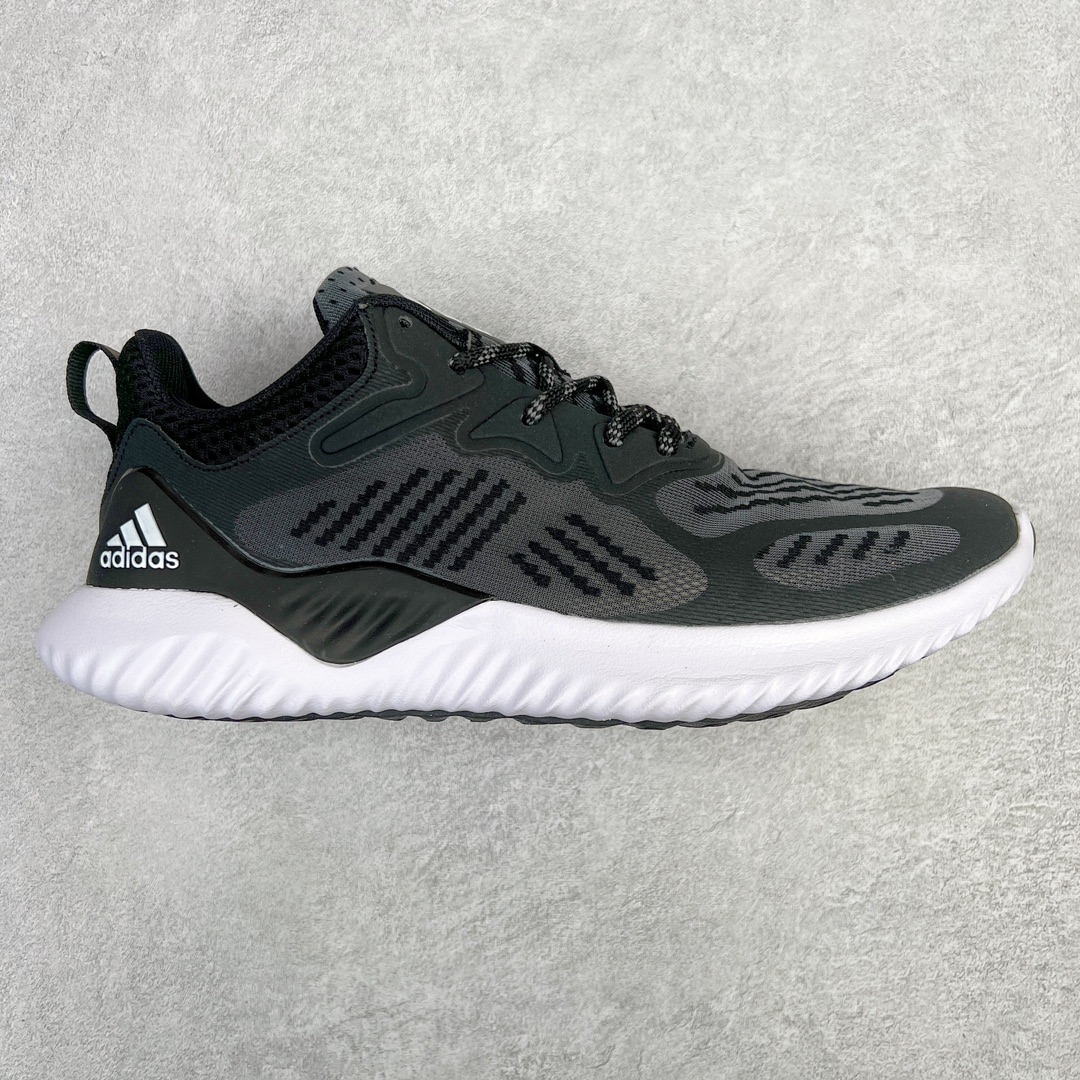 零售💰220 AD AlphaBounce HPC AMS 3M反光 阿尔法三代Bouncetm中底与Forged Mesh 热融合多层绒布的结合 外加马牌大底 原盒市售最高版本 附带官方防水袋 尺码：36 36.5 37.5 38 38.5 39 40 40.5 41 42 42.5 43 44 45 编码：Tby2936020-运动鞋