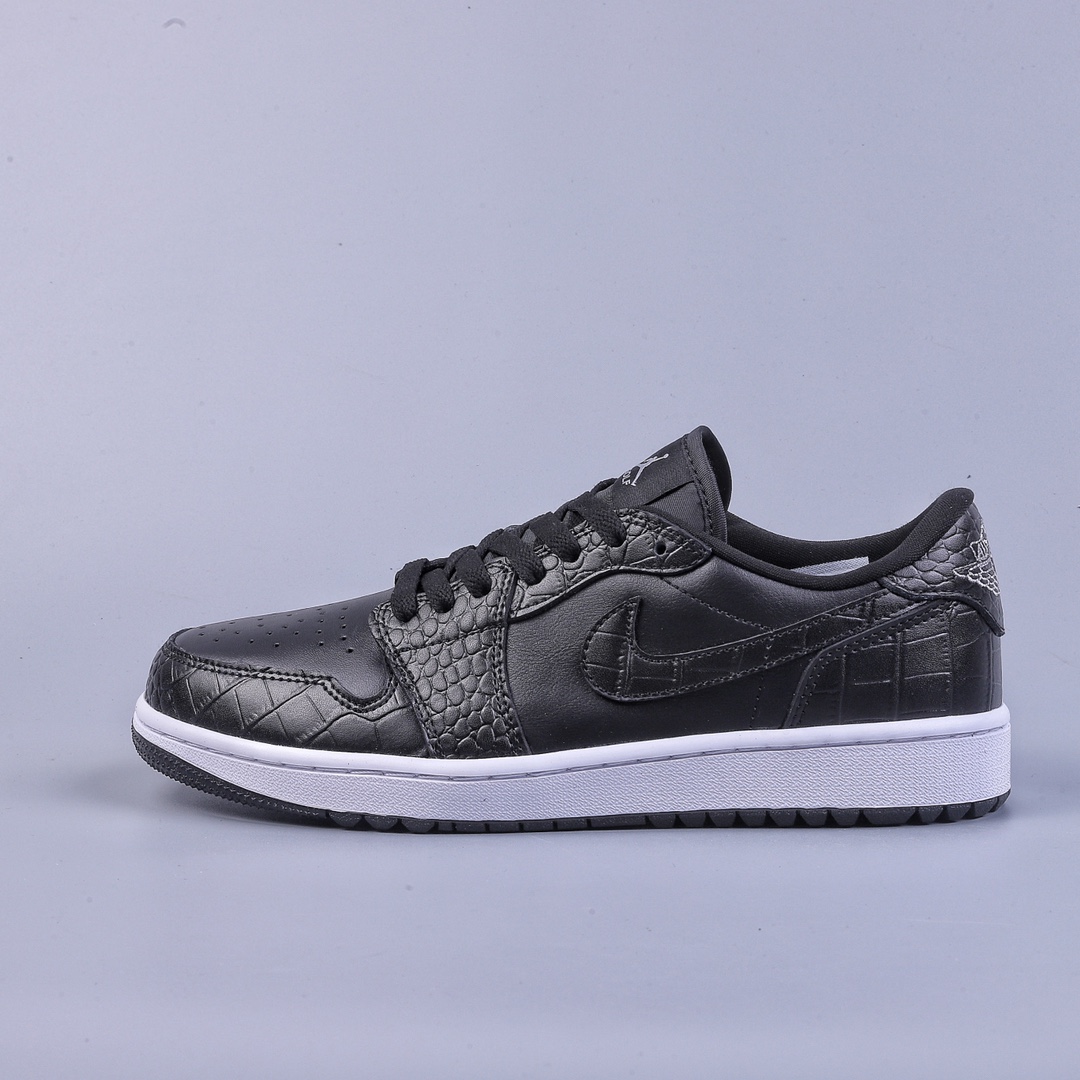 200 Air Jordan 1 Low 鳄鱼纹 高尔夫脚趾 AJ1乔1低帮休闲板鞋DD9315-003