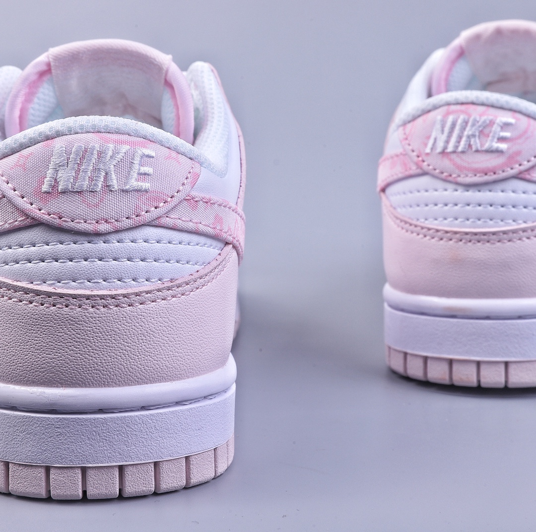 190 Nike Dunk Low ”Pink Paisley” 樱花粉 SB低帮运动休闲板鞋 FD1449-100
