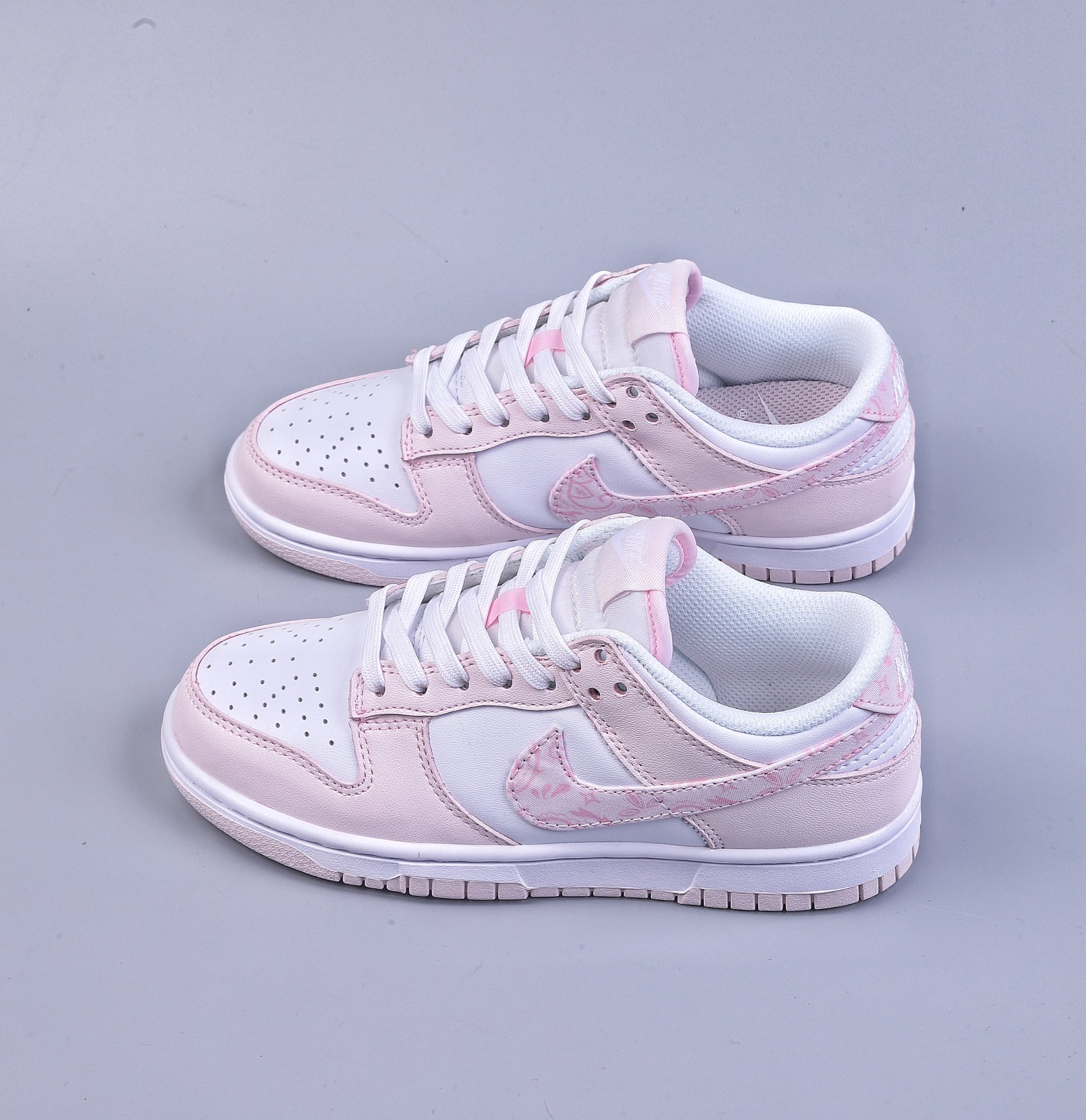 190 Nike Dunk Low ”Pink Paisley” 樱花粉 SB低帮运动休闲板鞋 FD1449-100