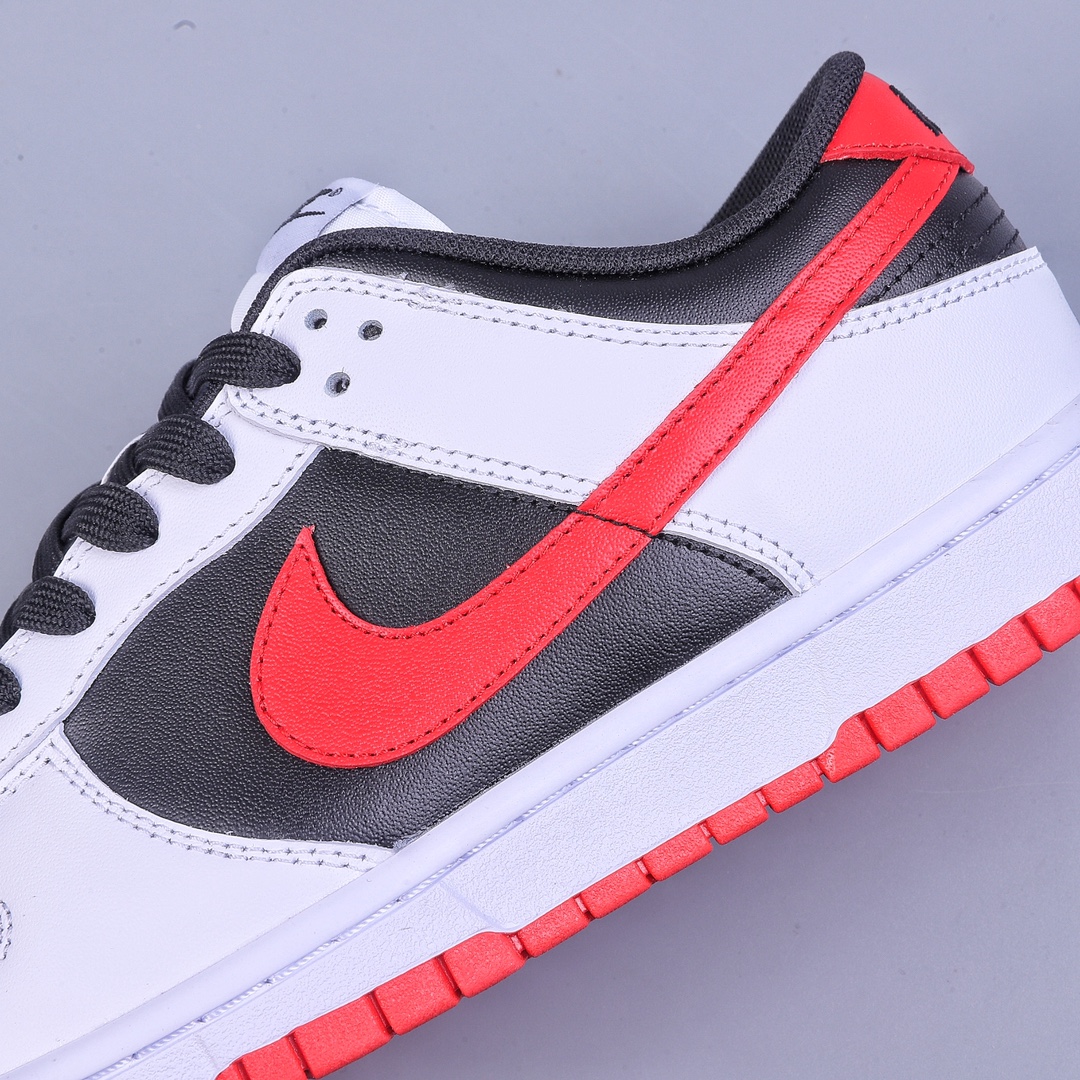 280 A版NK Dunk Low 白黑红 FD9762-061