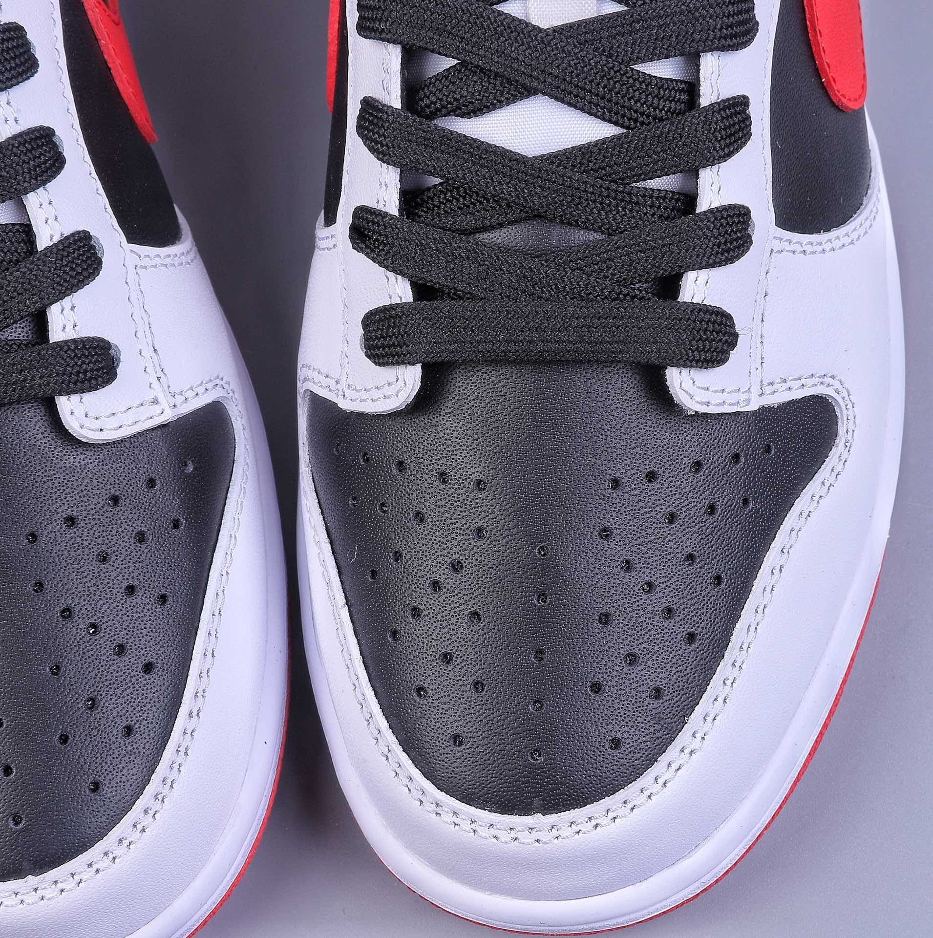 280 A版NK Dunk Low 白黑红 FD9762-061