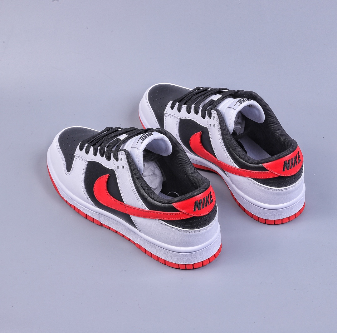 280 A版NK Dunk Low 白黑红 FD9762-061