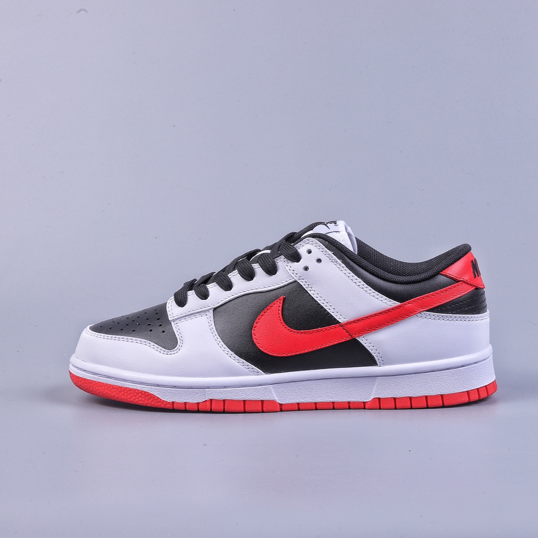 280 A版NK Dunk Low 白黑红 FD9762-061