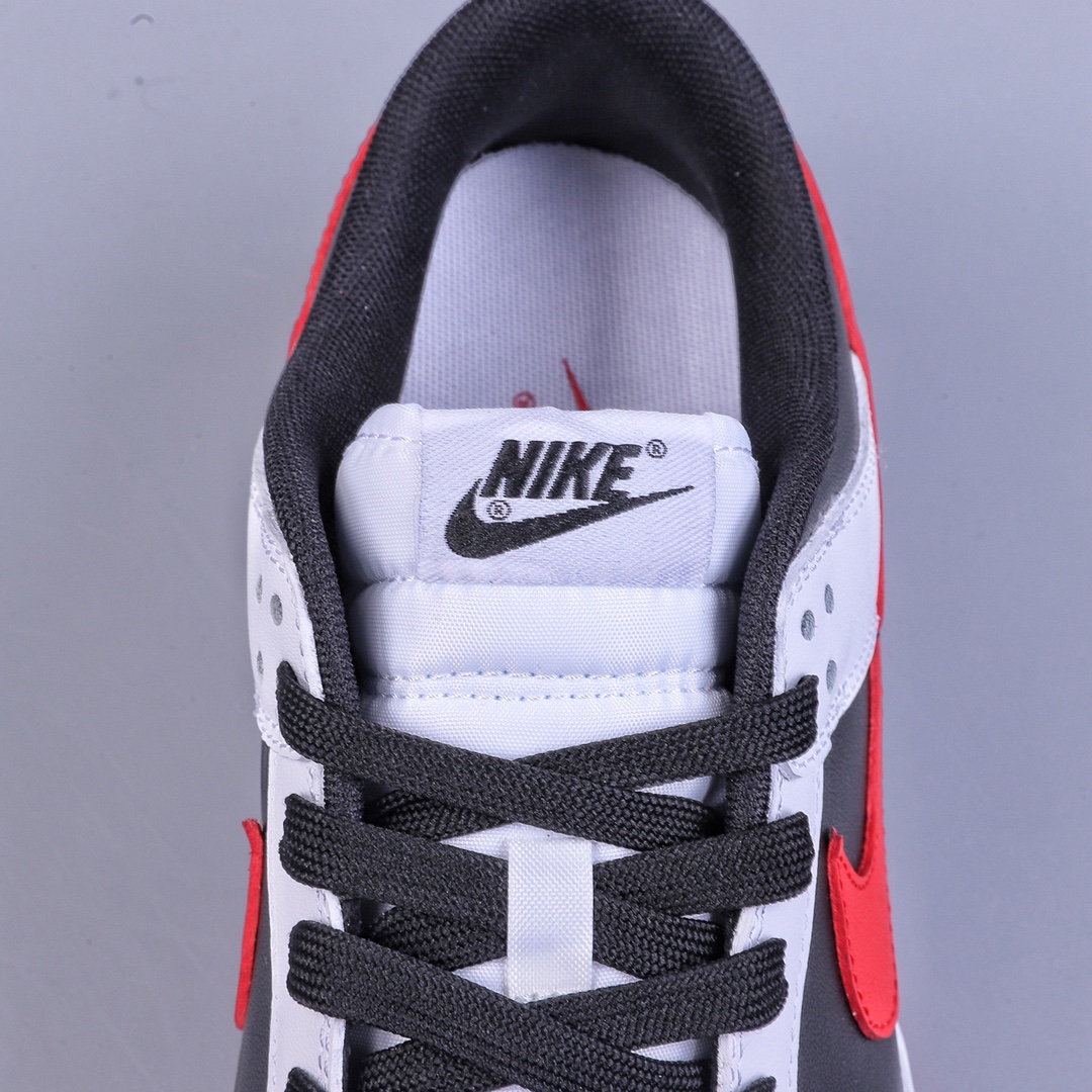 280 A版NK Dunk Low 白黑红 FD9762-061