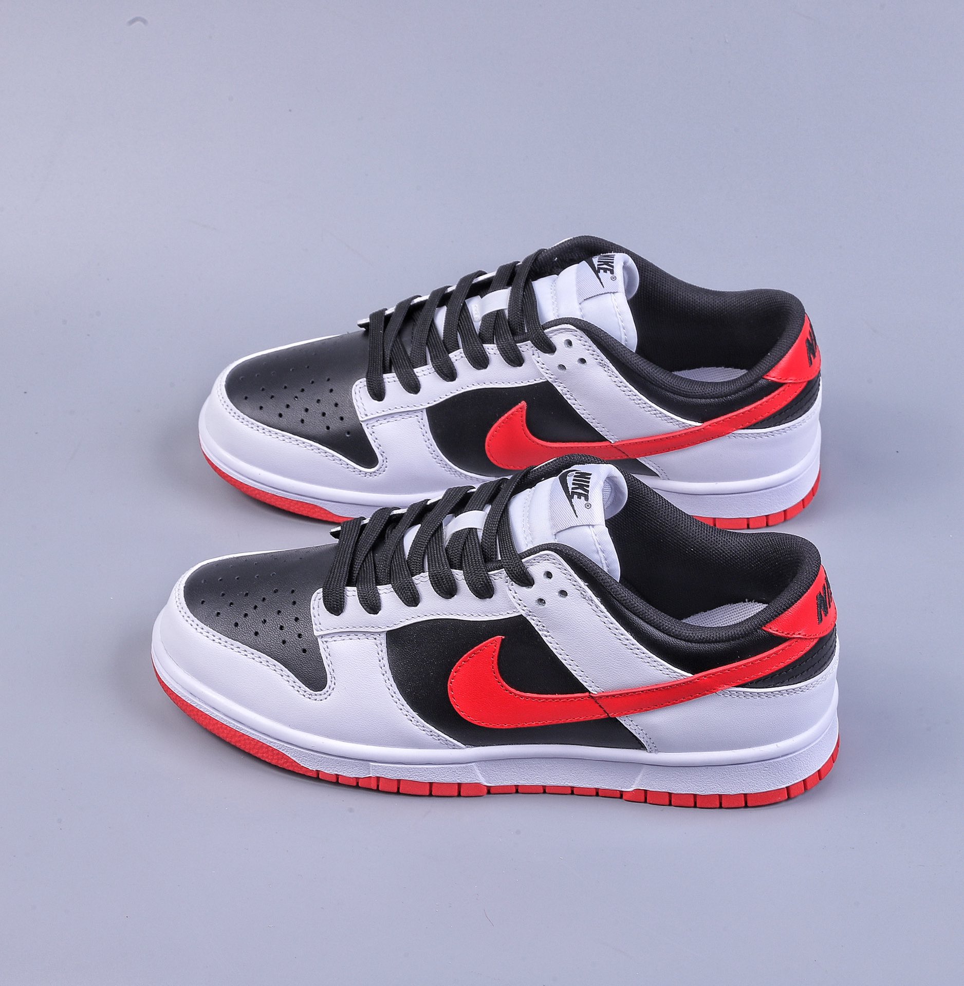 280 A版NK Dunk Low 白黑红 FD9762-061