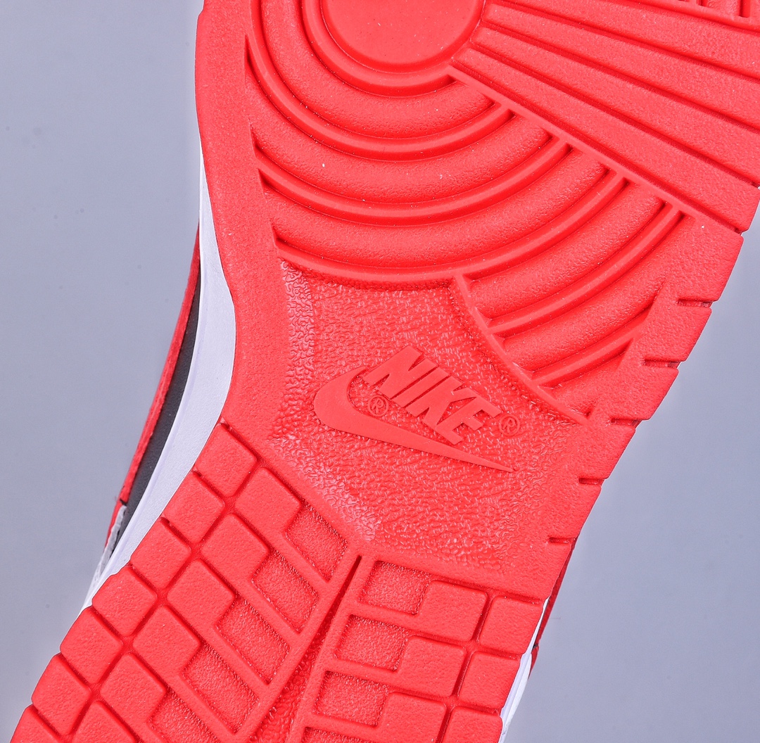280 A版NK Dunk Low 白黑红 FD9762-061