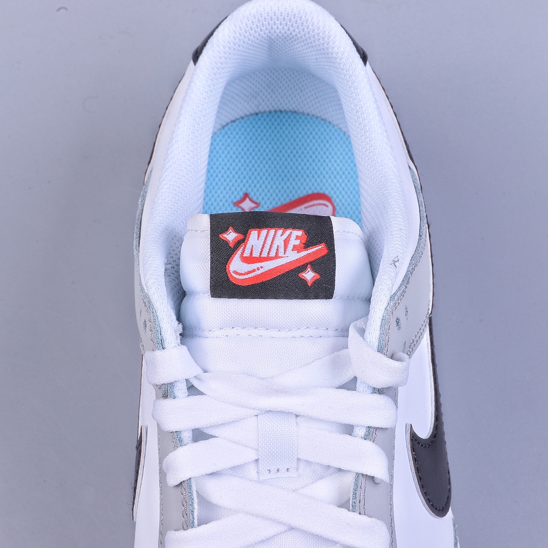360 T1Nk Dunk SB Low 灰白黑刮刮乐 SB低帮运动休闲板鞋 DR9654-001