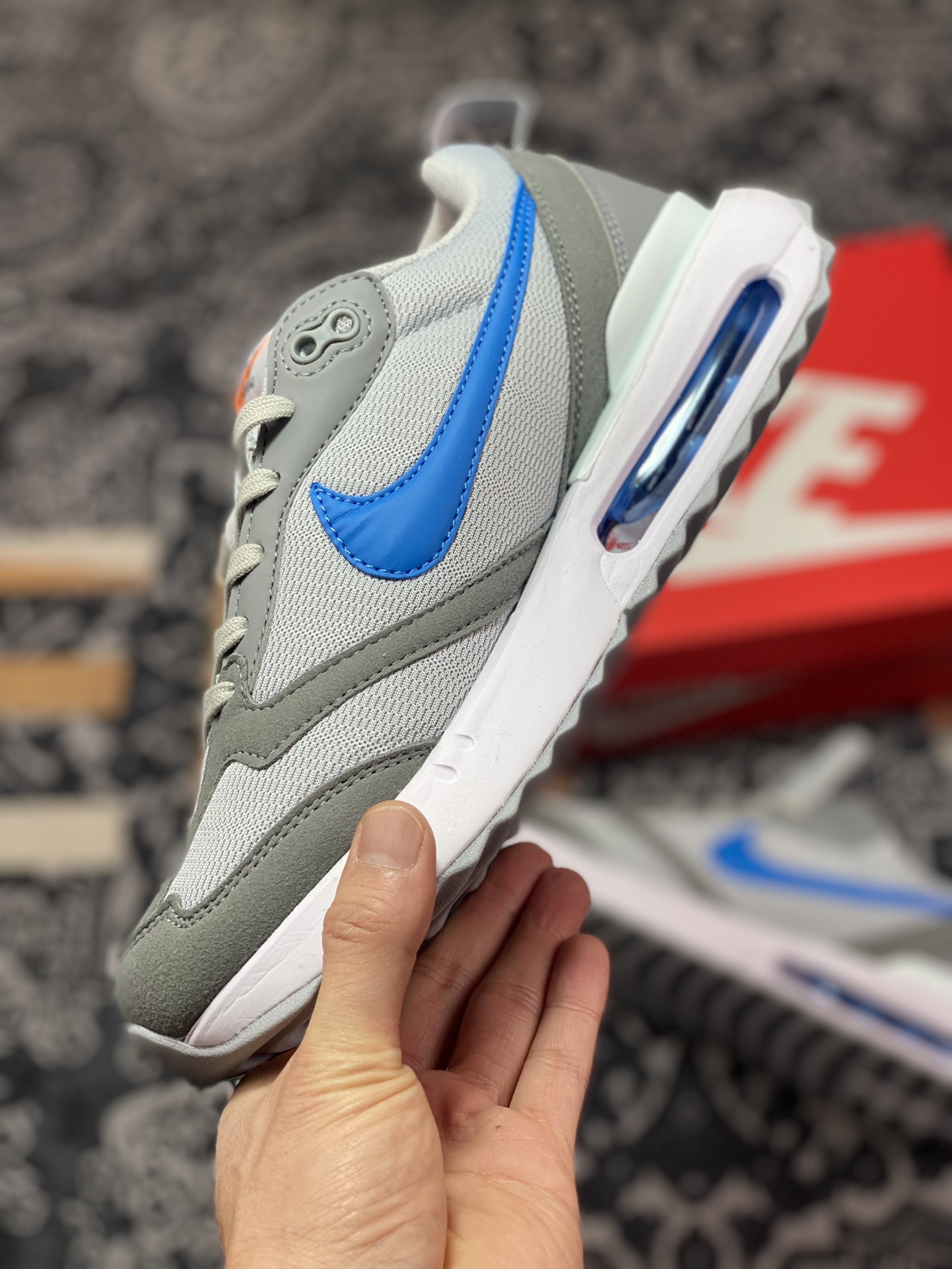 160 原厂级别 Nike Air Max Dawn 蓝灰 黎明系列气垫复古休闲运动慢跑鞋 DQ3991-004