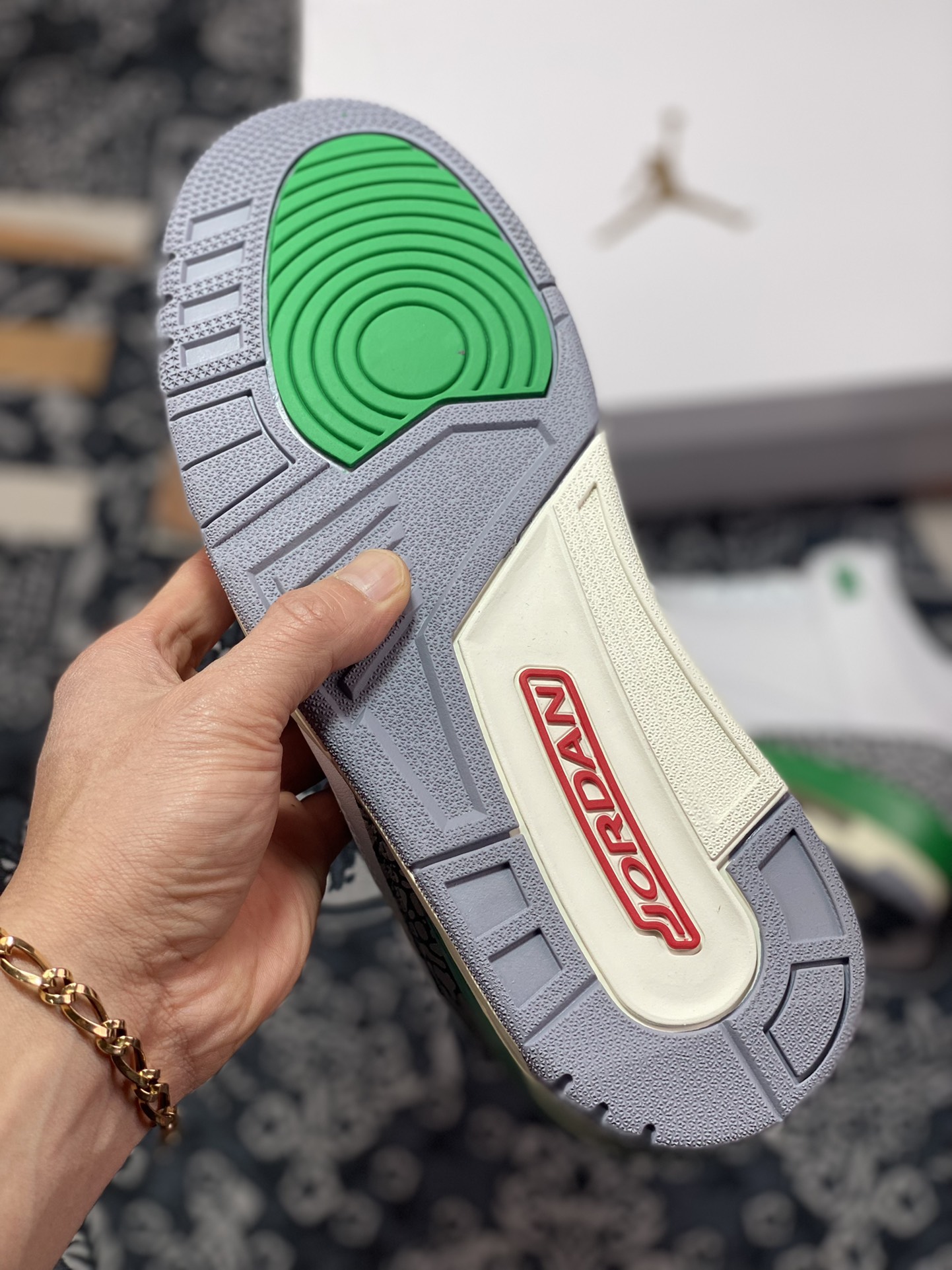 380 原装级别 Air Jordan 3 Retro ”Lucky Green”幸运绿 CK9246-136