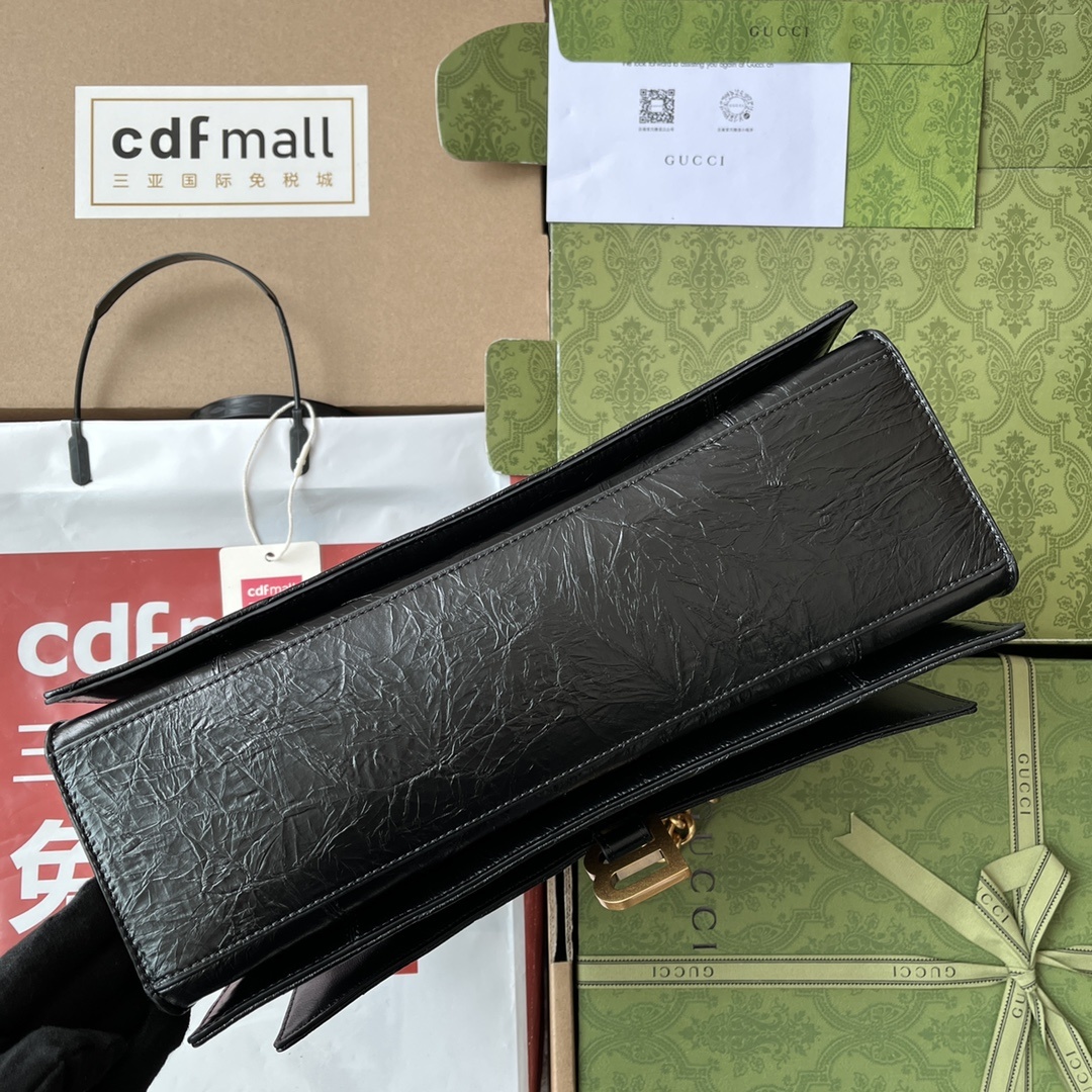 原厂皮配Cdfmall三亚免税店手提袋来自巴黎世家22年秋冬系列Crush气场强大的实用型大包包强势回归