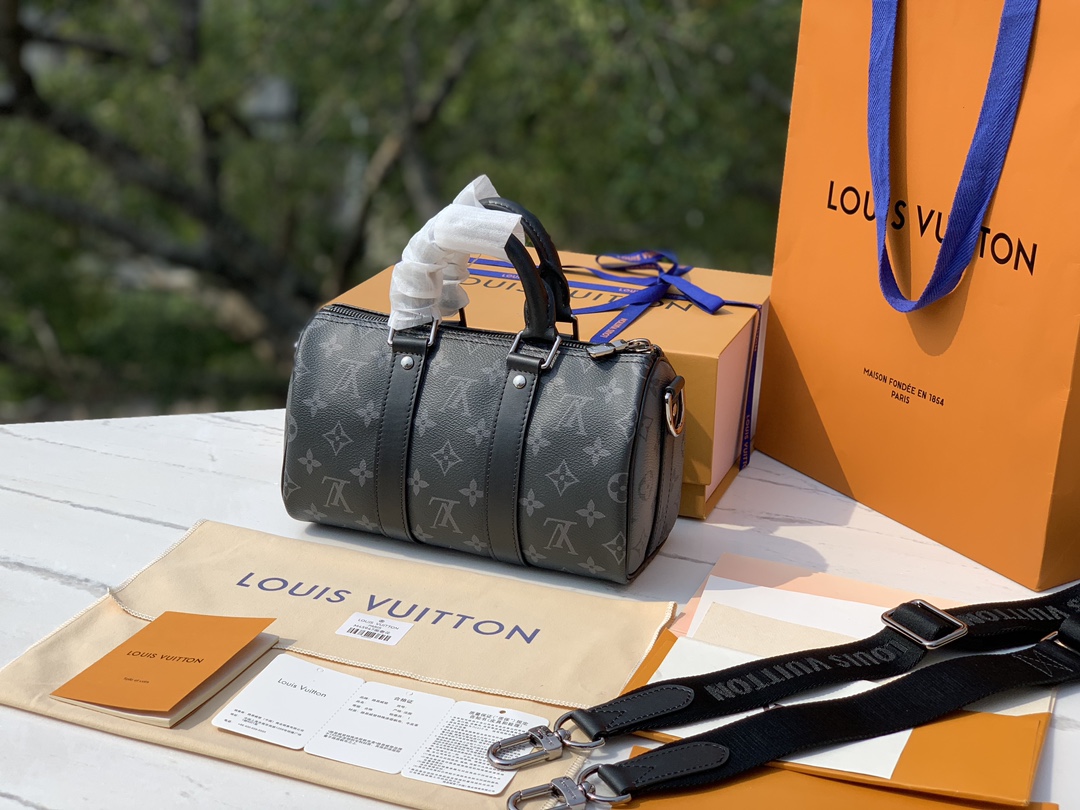 非市场普通货 进口皮料半钢五金 m46271 尺寸25×15×11cm大家期待已久LV KEE非市场普通