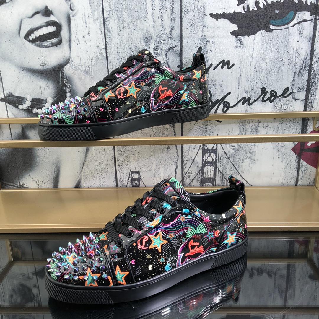 250christian louboutin(CL) Estilo completo , zapatos de tabla casuales Modelos calientes exclusivos 