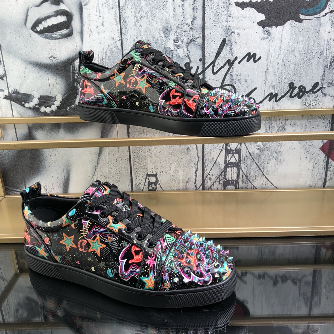250christian louboutin(CL) Estilo completo , zapatos de tabla casuales Modelos calientes exclusivos 