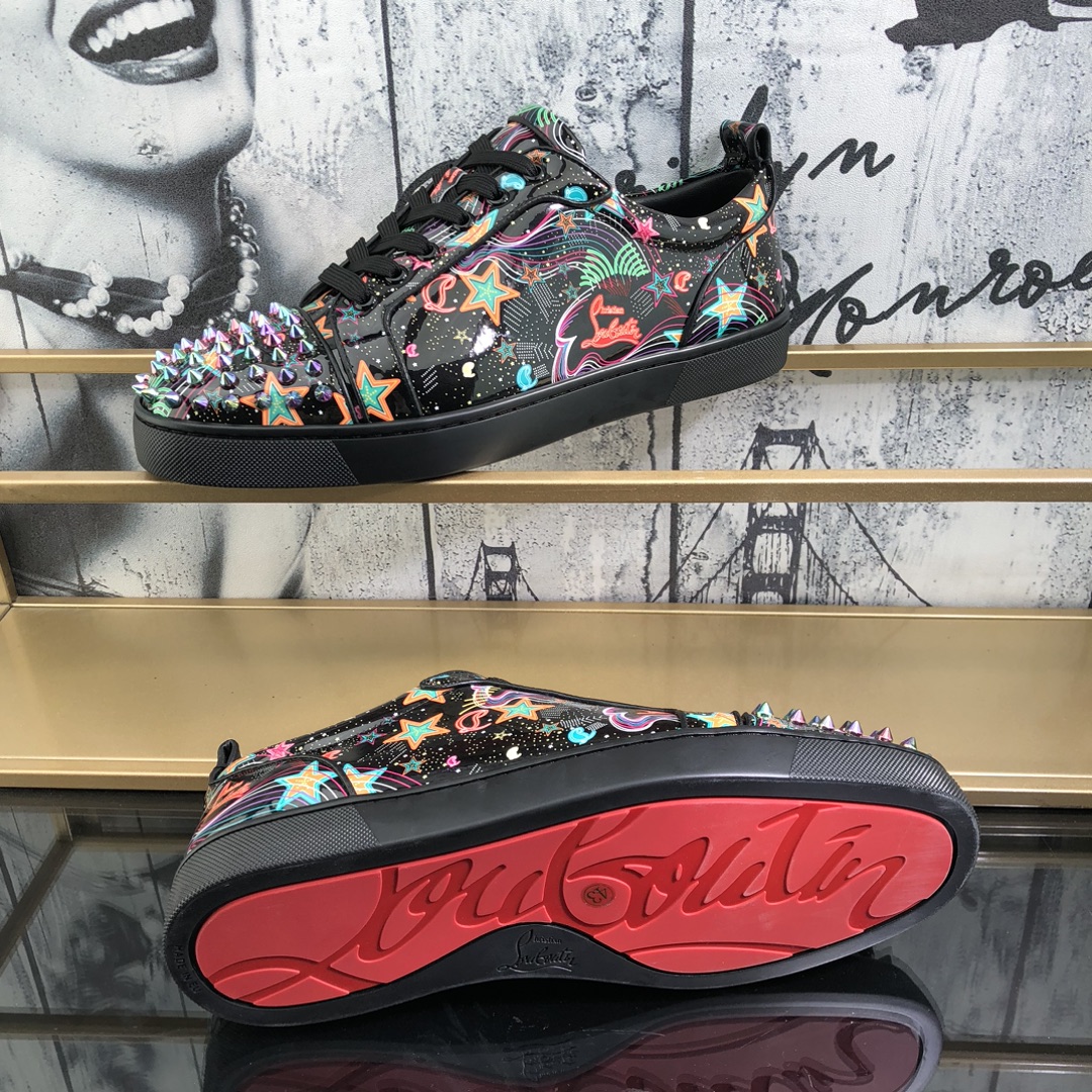250christian louboutin(CL) Estilo completo , zapatos de tabla casuales Modelos calientes exclusivos 
