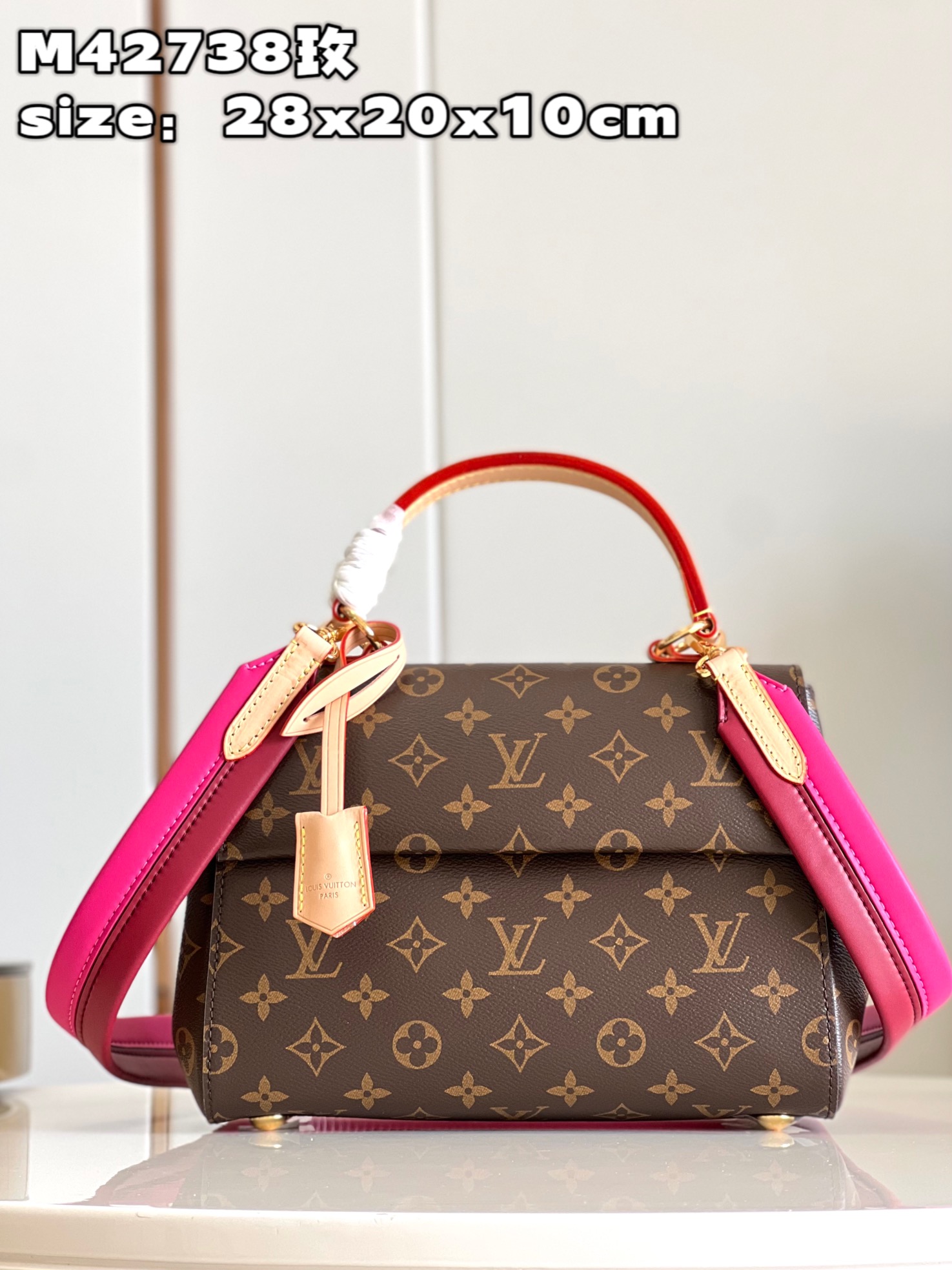 Louis Vuitton LV Cluny Tassen handtassen Monogram Canvas M42738