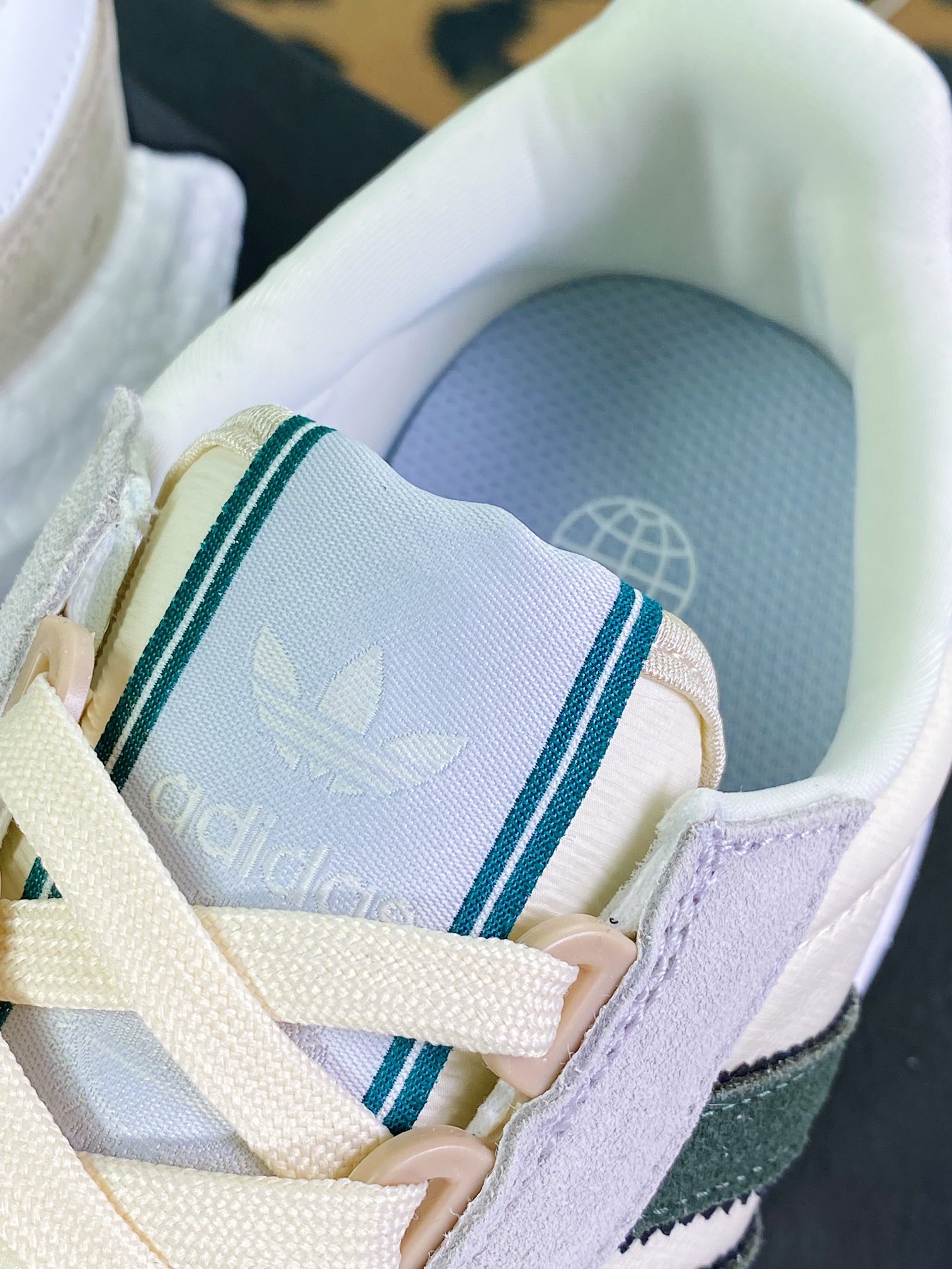 Adidas Originals Retropy Boost E5 series retro racing jogging shoes ”Light gray aqua blue gray” IG4807