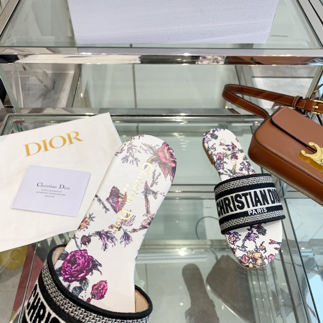 原版开发Dior高版本拖鞋春夏度假️