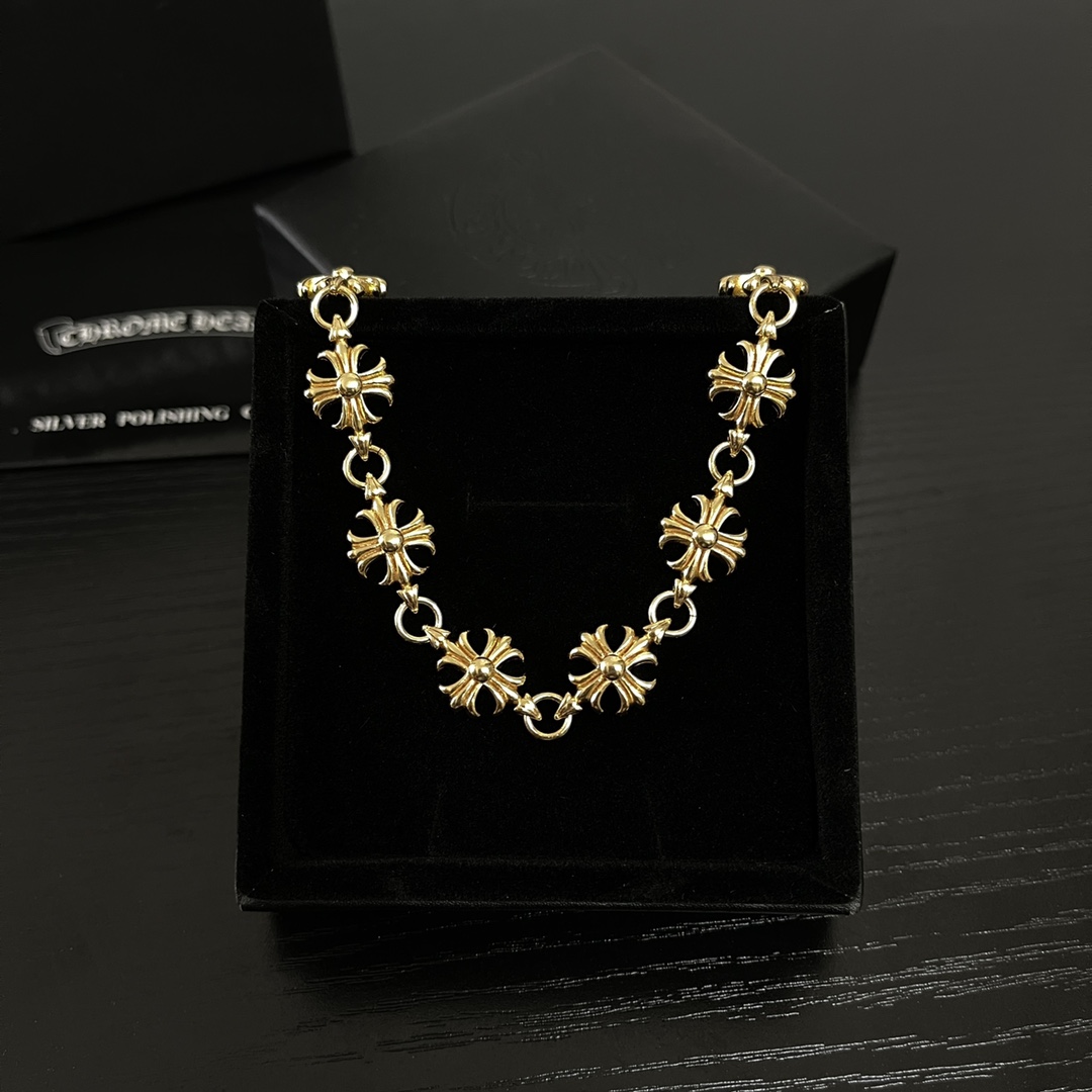 NO:109452,Chrome Hearts Croxin Beautiful bracelet chain is really good~, jewelry quality, chrome hearts, chrome hearts, bracelet19860909Chrome Hearts 克罗心 绝美手链链 真的好好看～,饰品精品,chrome hearts,chrome hearts,bracelet,Jewelry