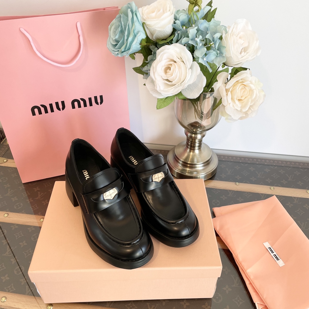 MiuMiu נעליים מוֹקָסִינִים קווייד Vintage