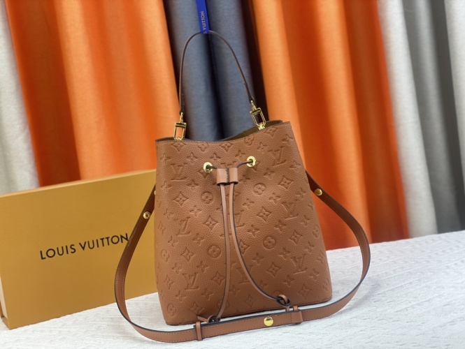 Louis Vuitton NéoNoé Monogram Empreinte Leather Bucket Bag - Medium 1 Louis Vuitton NéoNoé Monogram Empreinte Leather Bucket Bag - Medium