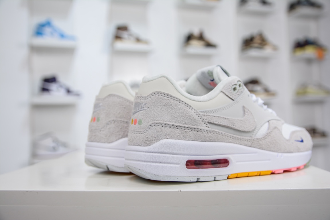 200 Nike Air Max 1 Pom Poms 米白 FB4959-121