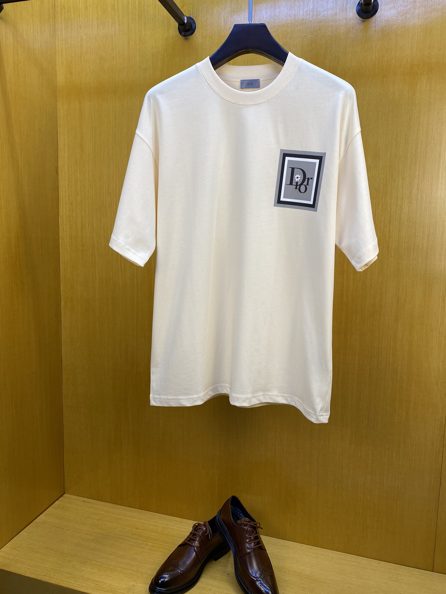 Dior Replicas
 Clothing T-Shirt Cotton Spring/Summer Collection Fashion Short Sleeve