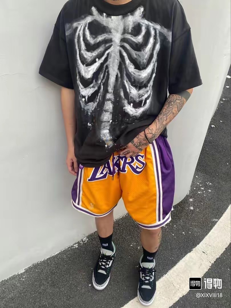 “Just Don NBA Los Angeles Lakers Team Shorts Collection Overview” - 图片 8