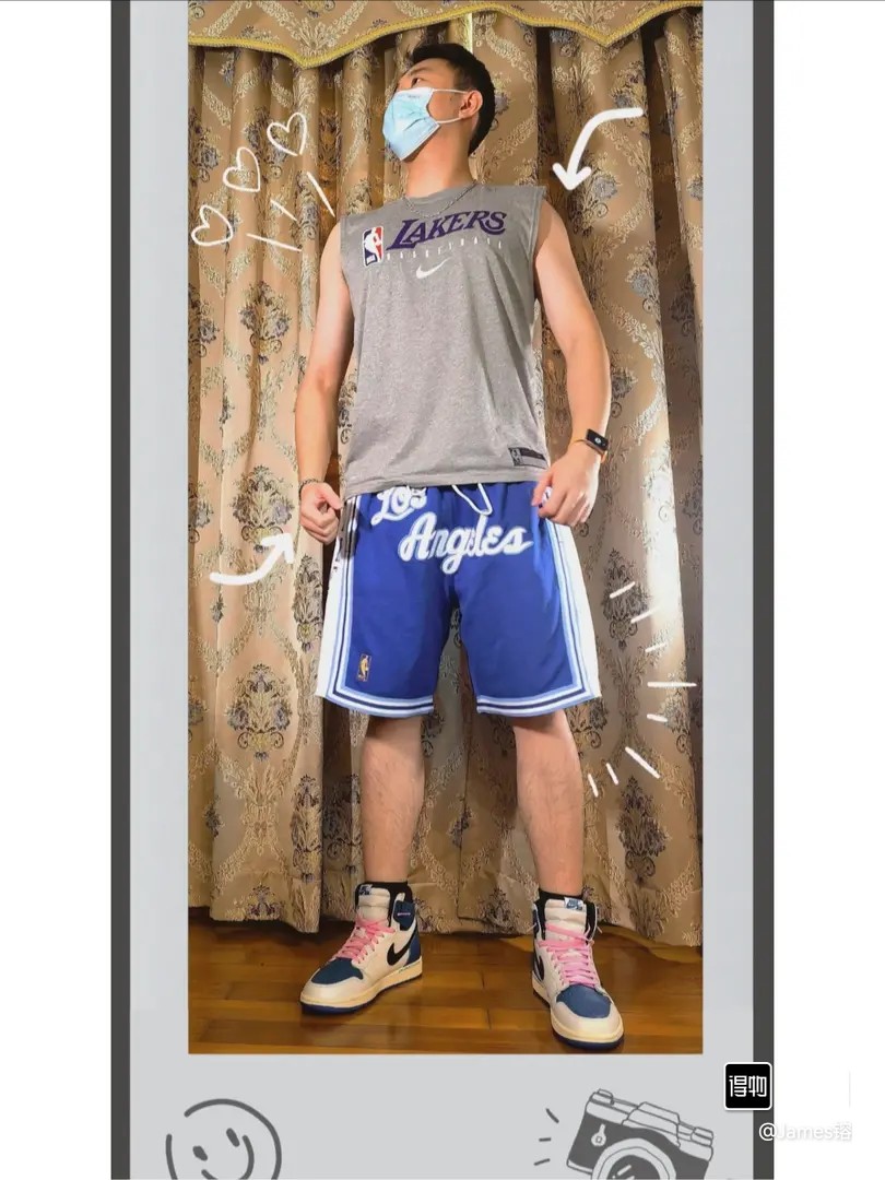 James Lakers: Latest Retrospective Basketball Shorts Sold Out in 21 Years - 图片 6