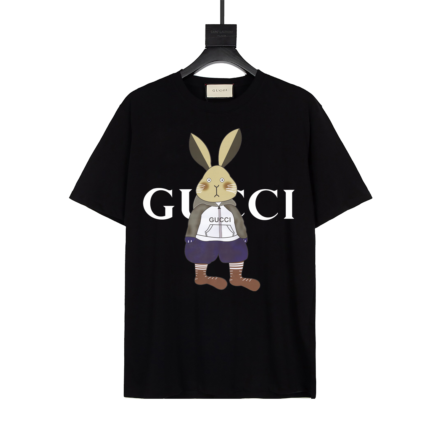 GUCCI edición limitada con conejo genial 🐰, estampado de letras, logotipo refinado, inspirado en el estilo retro de lo…