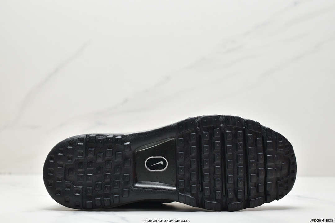 Nike Air Max 2017 ”Black/White”网面全掌气垫休闲慢跑鞋“黑银钩反光”849559-001
