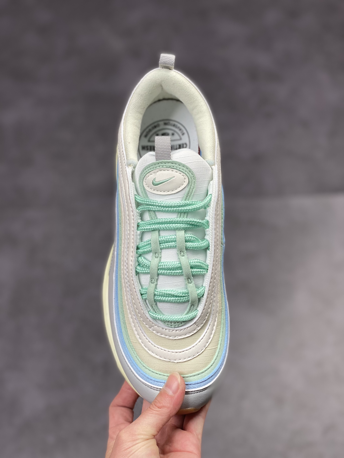 230 渠道订单NK Air Max 97 浅灰仙蓝绿 DX5766-131