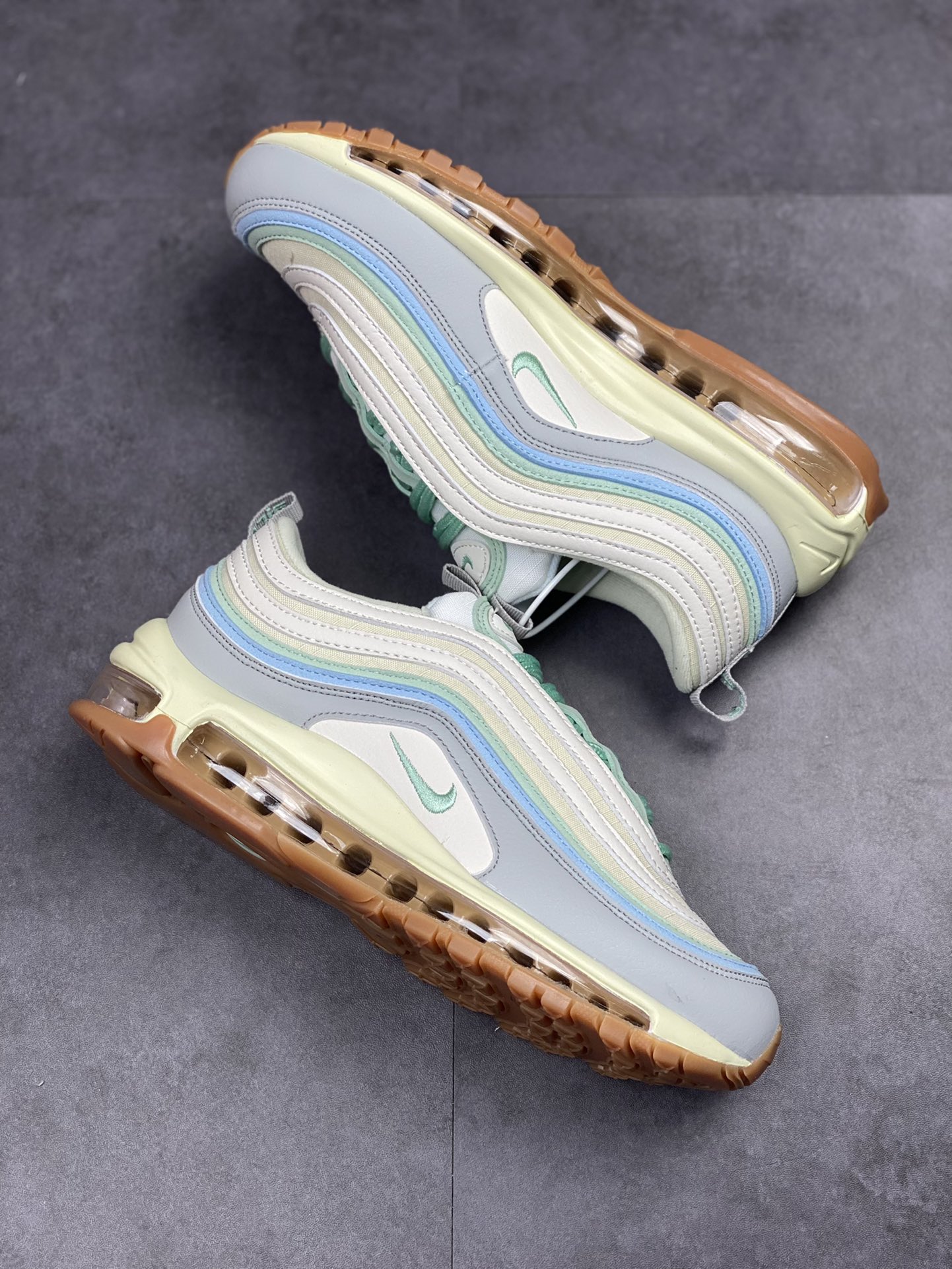 230 渠道订单NK Air Max 97 浅灰仙蓝绿 DX5766-131