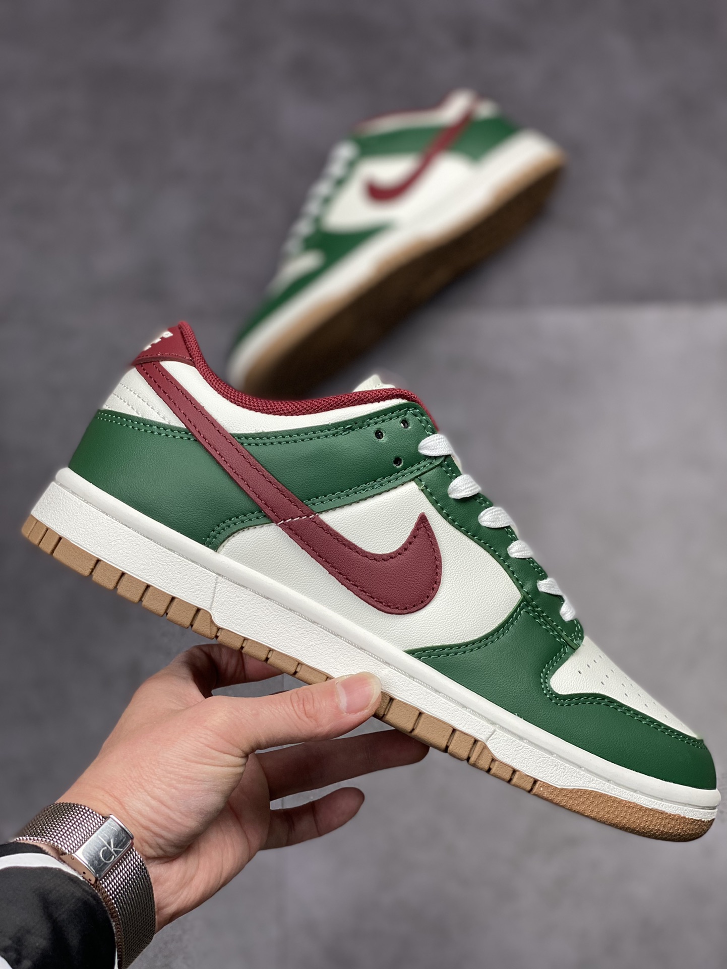 260 Nike SB Dunk Low ”Gorge Green”白绿拼接 FB7160-161