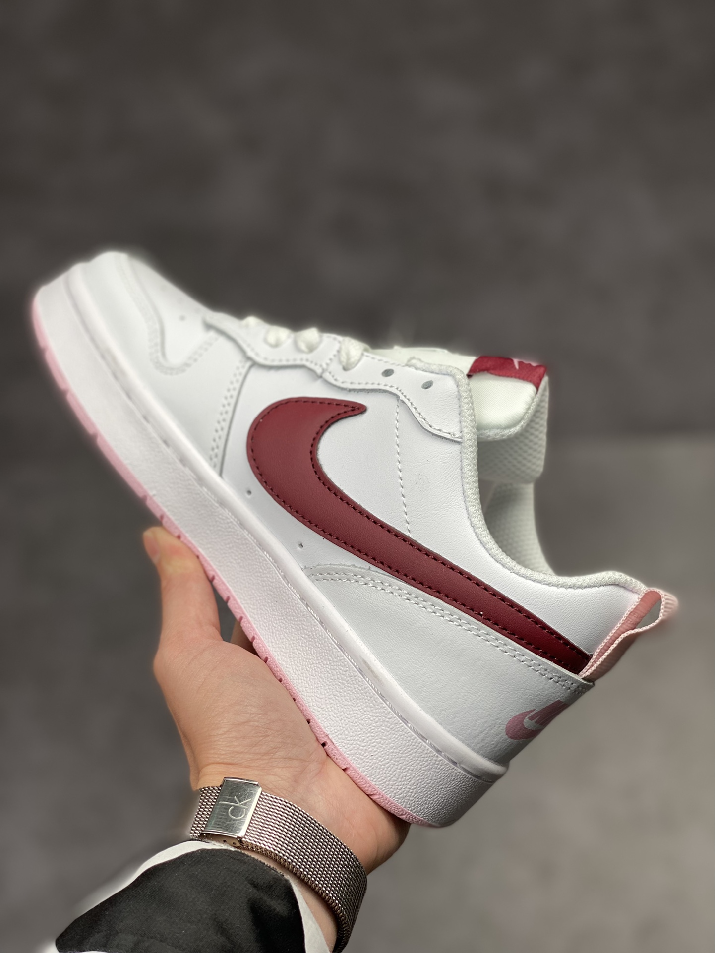 200 独家开发 芯片版 韩国原单 Nike Court Borough Low 2 FP 独家全头层版本 BQ5448-120